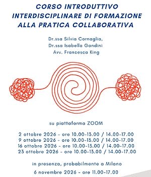Corso Introduttivo interdisciplinare di formazione alla pratica collaborativa - edizione ottobre 2026